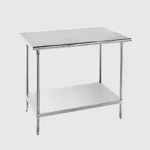 ADVANCE TABCO AG-248 Work Table, 96 X 24 Inch Size 16 Ga 430 Ss Top | CD7PRV