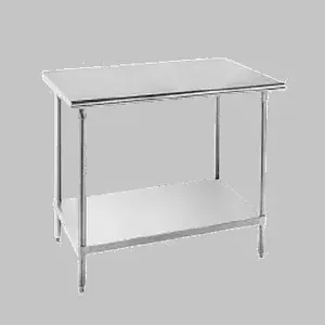 ADVANCE TABCO AG-3012 Work Table, 144 X 30 Inch Size 16 Ga 430 Ss Top | CD7PTA