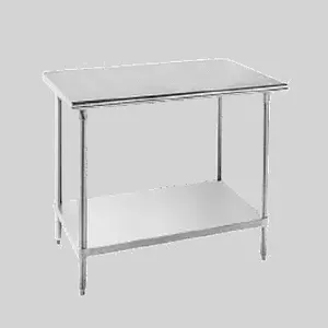 ADVANCE TABCO AG-302 Work Table, 24 X 30 Inch D 16 Ga 430 Ss Top | CD7PTB