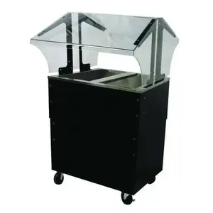 ADVANCE TABCO B2-CPU-B-SB Ice Cooled Portable Food Buffet Table, 31-13/16 X 35 X 53 Inch Size | CD7PVA