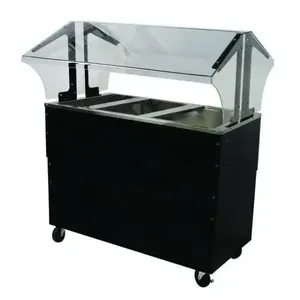 ADVANCE TABCO B3-CPU-B-SB Ice Cooled Portable Food Buffet Table, 47-1/8 X 35 X 53 Inch Size | CD7PVN