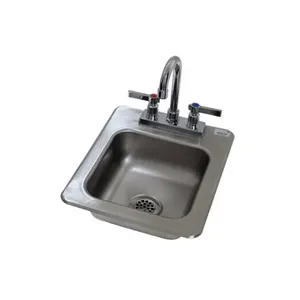 ADVANCE TABCO DI-1-25 Drop-In Bar Hand Sink, 12 X 14 Inch D Overall | CD7QTZ