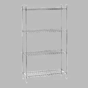 ADVANCE TABCO ECC-1442 Special Value Shelving Unit, Wire, 42 X 14 X 74 Inch Size | CD7TBL