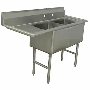 ADVANCE TABCO FC-2-1818-18L-X Scullery Sink Stainless Steel 24 Inch Width | AA3TAG 11U368