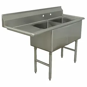 ADVANCE TABCO FC-2-2424-24L Scullery Sink Stainless Steel 30 Inch Width | AA3TAL 11U372