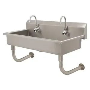 ADVANCE TABCO FS-WM-40EF Multiwash Hand Sink, Wall Mounted, 40 X 19-1/2 X 29-1/2 Inch Size | CD7UKV