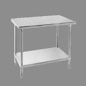 ADVANCE TABCO GLG-244 Work Table, 48 X 24 Inch Size 14 Ga 304 Ss Top | CD7URG