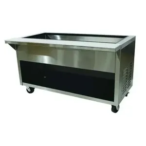 ADVANCE TABCO HDCPU-2-BS Heavy Duty Ice Cooled Serving Counter, 31-13/16 X 36-1/4 X 35 Inch Size | CD7VCM