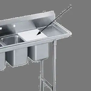 ADVANCE TABCO K-2H Sink Cover, For 14 X 14 Inch D Bowl | CD7VPR