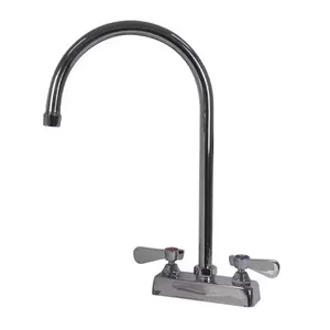 ADVANCE TABCO K-55 Faucet, 4 Inch Oc, Deck Mounted With 8-1/2 Inch Gooseneck, Lead Free | CD7VTQ