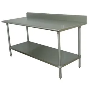 ADVANCE TABCO KSS-306 Work Table, 72 X 30 Inch Size 14 Ga 304 Ss Top | CD7WDD