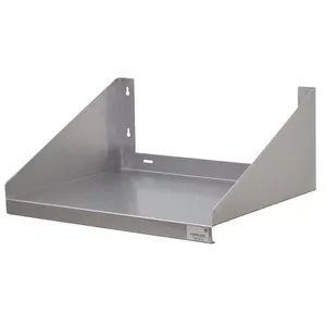 ADVANCE TABCO MS-24-24 Microwave Shelf, Wall-Mounted, 24 X 24 Inch Size SS, Nsf | CD7WJV