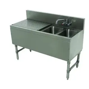 ADVANCE TABCO PRB-19-32R Prestige Underbar Sink Unit, 2-Cpt., 36 X 20 X 36 Inch Size, L-To-B | CD7XBY