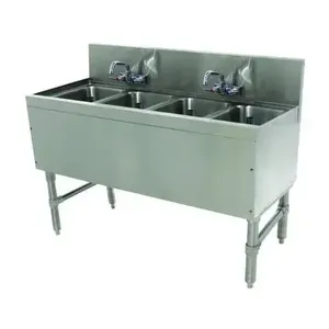 ADVANCE TABCO PRB-19-44C Prestige Underbar Sink Unit, 4-Cpt., 48 X 20 X 36 Inch Size, L-To-B | CD7XCF