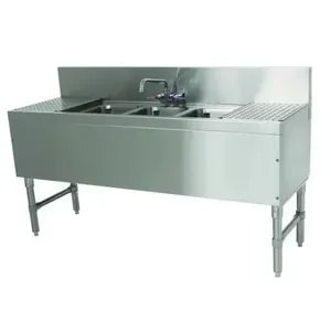 ADVANCE TABCO PRB-19-53C Prestige Underbar Sink Unit, 3-Cpt., 60 X 20 X 36 Inch Size, L-To-B | CD7XCG