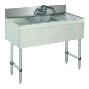 ADVANCE TABCO SLB-31C Special Value Sink Unit, 1-Cpt., 36 X 18 X 33 Inch Overall Size | CD7YJX