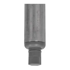 ADVANCE TABCO TA-16 Leg 1 Pcs. Galvanized, 34-1/2 Inch Size, With Plastic Adjustable Bullet Foot | CD7ZEH