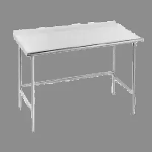 ADVANCE TABCO TFAG-2410 Work Table, 120 X 24 Inch Size 16 Ga 430 Ss Top | CD7ZNG