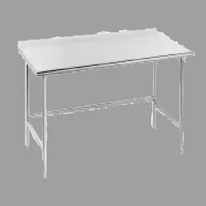 ADVANCE TABCO TFAG-2411 Work Table, 132 X 24 Inch Size 16 Ga 430 Ss Top | CD7ZNH