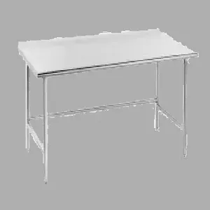 ADVANCE TABCO TFAG-245 Work Table, 60 X 24 Inch Size 16 Ga 430 Ss Top | CD7ZNN