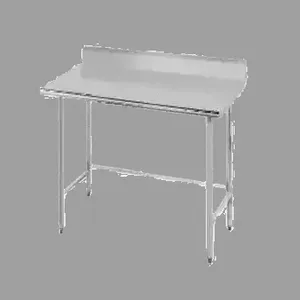 ADVANCE TABCO TKMS-2410 Work Table, 120 X 24 Inch Size 16 Ga 304 Ss Top | CD8AEW