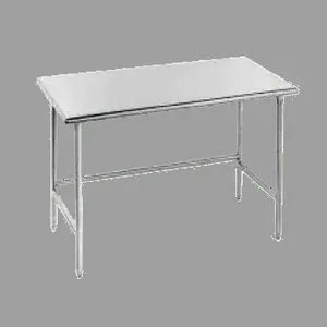 ADVANCE TABCO TMG-2410 Work Table, 120 X 24 Inch Size 16 Ga 304 Ss Top | CD8AHV