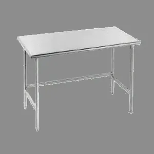 ADVANCE TABCO TMG-2412 Work Table, 144 X 24 Inch Size 16 Ga 304 Ss Top | CD8AHX