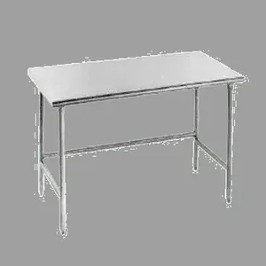 ADVANCE TABCO TSAG-2410 Work Table, 120 X 24 Inch Size 16 Ga 430 Ss Top | CD8ANB