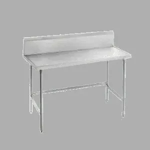 ADVANCE TABCO TVKG-367 Work Table, 84 X 36 Inch Size 14 Ga 304 Ss Top | CD8AZB