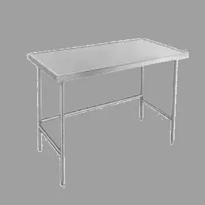 ADVANCE TABCO TVLG-2412 Work Table, 144 X 24 Inch Size 14 Ga 304 Ss Top | CD8BAV