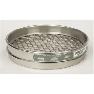 ADVANTECH 4SS8H Sieve #4 S/s 8 Inch Half Height | AA4GRJ 12M614