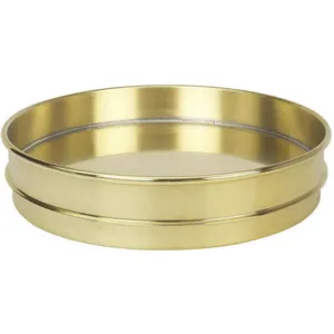 ADVANTECH PB12HX Pan Brass 12 Inch Half Height Extended Rim | AF3RVY 8CMX0