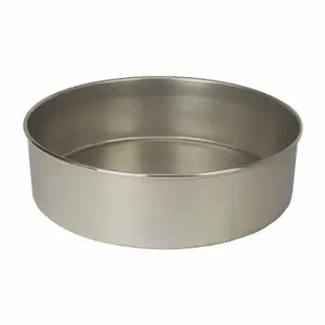 ADVANTECH PS12FX Test Sieve Pan, Test Sieve Pan, Stainless Steel, Stainless Steel, 12 Inch Outside Dia | CV4PRR 787AA7