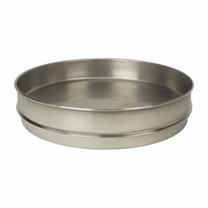 ADVANTECH PS12HX Test Sieve Pan, Test Sieve Pan, Stainless Steel, Stainless Steel, 12 Inch Outside Dia | CN8CLB 787AA9
