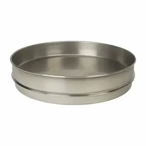 ADVANTECH PS12HX Test Sieve Pan, Test Sieve Pan, Stainless Steel, Stainless Steel, 12 Inch Outside Dia | CN8CLB 787AA9