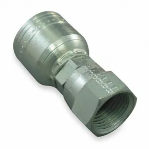 AEROQUIP 1AA20FJ20 Hydraulic Crimp Fitting, Straight, JIC x Crimp, -20 Hose Dash Size, Steel | CJ2MAE 10C265