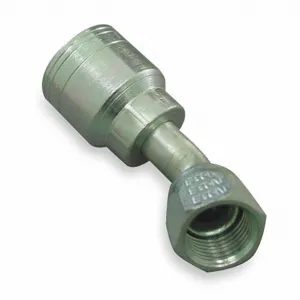 AEROQUIP 1AA20FJA20 Elbow, 45 Deg., Swivel, -20 Hose Dash Size, Steel | CJ2LZC 38YT19