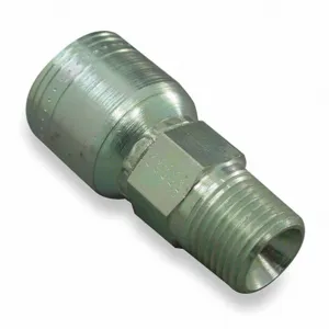 AEROQUIP 1AA20MP20 Hydraulic Crimp Fitting, Straight, -20 Hose Dash Size, Rigid, Steel | CJ2LXZ 10C264