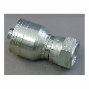 AEROQUIP 4S12DL8 Hydraulic Crimp Fitting, Straight, Swivel, -8 Hose Dash Size, Steel | CJ2MAZ 472A59