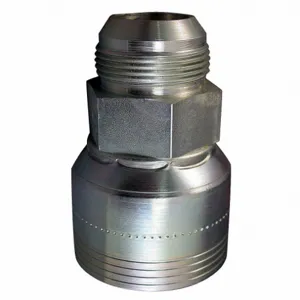 AEROQUIP 4SA12MJ12 Hydraulic Crimp Fitting, Straight, JIC x Crimp, -12 Hose Dash Size, Steel | CJ2MDL 472A38