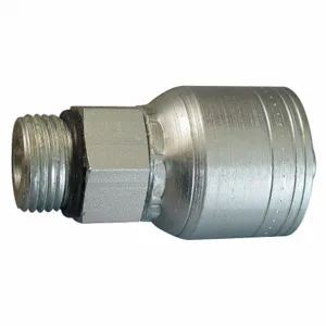 AEROQUIP 4SA12MB12 Hydraulic Crimp Fitting, Straight, ORB x Crimp, -12 Hose Dash Size, Steel | CJ2MAP 472A26