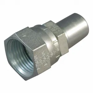 AEROQUIP FC8779-1010S Hydraulic Crimp Fitting, Straight, JIC x Crimp, -10 Hose Dash Size, Steel | CJ2MAD 46AD32