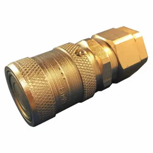 AEROQUIP FD49-1001-06-06 Hose Coupling, 3/8 Inch Size, Push To Connect, Steel | CJ2NJP 55JT17