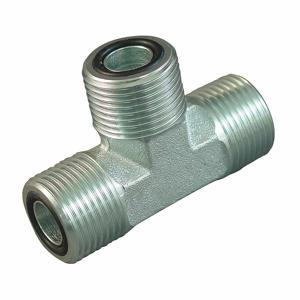 AEROQUIP FF1898T2016S Hydraulic Hose Adapter, 1 1/4 x 1 x 1 1/4 Inch Size, Male, ORS x ORS x ORS | CJ2MPP 55DX49