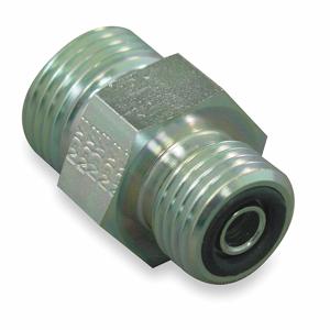 AEROQUIP FF2000T1208S Hydraulic Hose Adapter, 3/4 x 1/2 Inch Size, Male, ORS x ORS, Rigid, Straight | CJ2MNL 55DX50