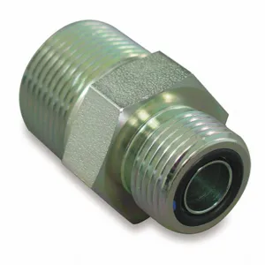 AEROQUIP FF2031T1216S Hydraulic Hose Adapter, 3/4 x 1 Inch Size, Male, ORS x NPTF, Rigid, Straight | CJ2MRK 55DX59