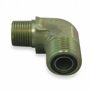 AEROQUIP FF2032T1216S Elbow, 90 Deg., 3/4 x 1 Inch Size, Male x Male, ORS x NPTF, Rigid | CJ2MPL 55DX63