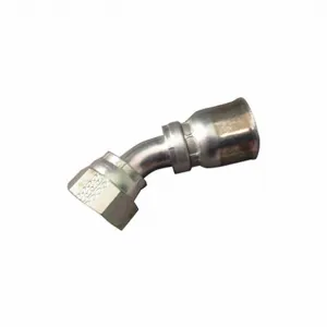 AEROQUIP FJ3254-1616S Elbow, 45 Deg., Swivel, -16 Hose Dash Size, Steel | CJ2MGV 422Y01