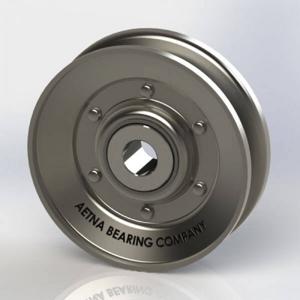 Aetna Bearing AG2721 V-Belt Idler, 0.643/0.649 Inch Inside Dia., 7 Inch Outside Dia. | CJ8QHE