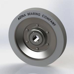 Aetna Bearing AG2342-A5T Gummi-Reifenspannrolle, 0.516/0.522 Zoll Bohrung, 5-1/4 Zoll Reifendurchmesser, 19/64 Zoll Reifenbreite | CJ8QEQ